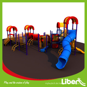 LLDPE Plastic Large Slides Vergnügungspark Outdoor Spielplatz zum Verkauf